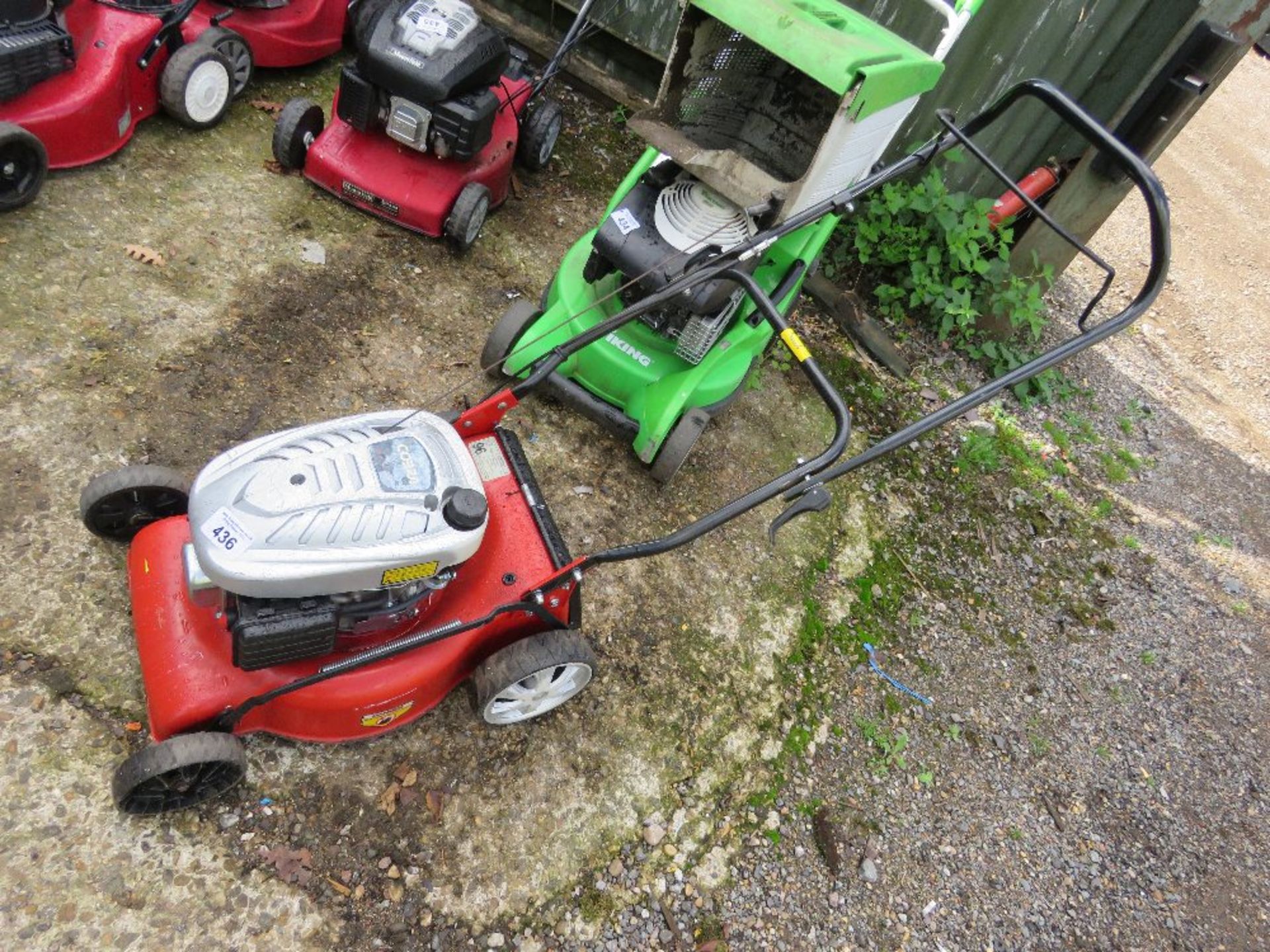 COBRA PETROL ENGINED ROTARY LAWNMOWER. NO COLLECTOR. THIS LOT IS SOLD UNDER THE AUCTIONEERS MARG - Image 2 of 3