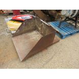 FORKLIFT MOUNTED TIPPING SCOOP BUCKET. THIS LOT IS SOLD UNDER THE AUCTIONEERS MARGIN SCHEME, THER
