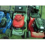 HONDA HRB425 MOWER WITH BAG. THIS LOT IS SOLD UNDER THE AUCTIONEERS MARGIN SCHEME, THEREFORE NO