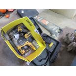 DEWALT BATTERY CAMERA PLUS 2 X BATTERY TOOLS. THIS LOT IS SOLD UNDER THE AUCTIONEERS MARGIN SCHEM