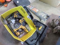 DEWALT BATTERY CAMERA PLUS 2 X BATTERY TOOLS. THIS LOT IS SOLD UNDER THE AUCTIONEERS MARGIN SCHEM