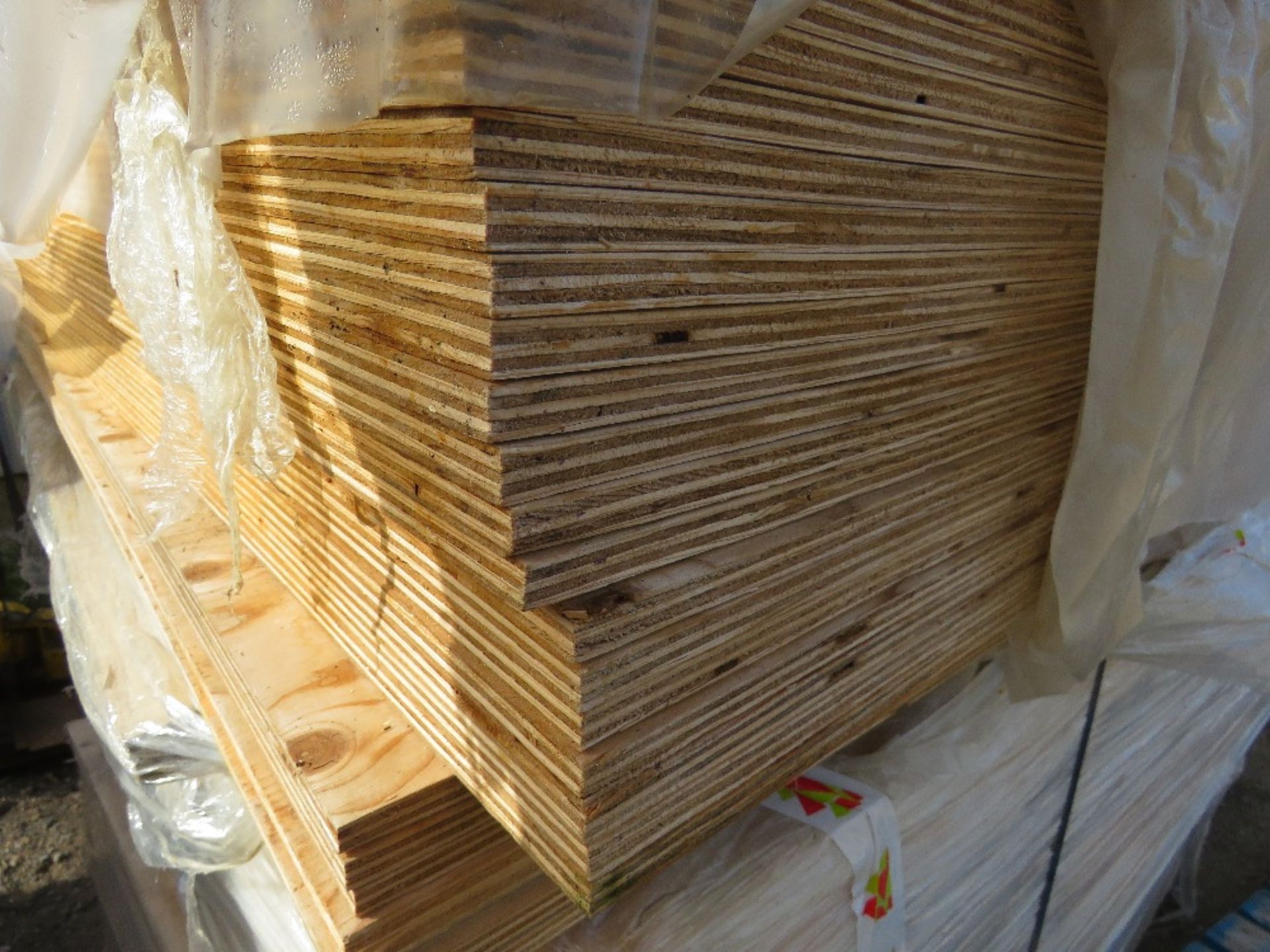 BUNDLE OF 34NO SHEETS OF 12MM PLYWOOD, DIRECT FROM SITE CLEARANCE. THIS LOT IS SOLD UNDER THE AUC - Image 2 of 2