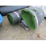 3 X ROLLS OF QUALITY ASTRO TURF GRASS 3-5FT WIDTH APPROX. THIS LOT IS SOLD UNDER THE AUCTIONEERS