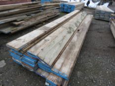 1 NO. BUNDLE OF SCAFFOLD BOARDS, 30 NO. IN TOTAL, 13FT LENGTH. (MAJORITY 2020-21 YEAR). SOURCED FRO