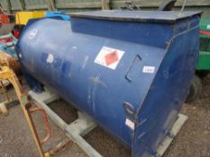 STATIC BUNDED DIESEL STOIRAGE TANK, 1200LITRE CAPACITY. DIRECT FROM COMPANY CLOSURE.
