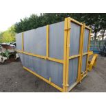 CHAIN LIFT ENCLOSED PLANT MOVING SKIP.