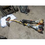 RYOBI AND STIHL PETROL ENGINED STRIMMERS. THIS LOT IS SOLD UNDER THE AUCTIONEERS MARGIN SCHEME,