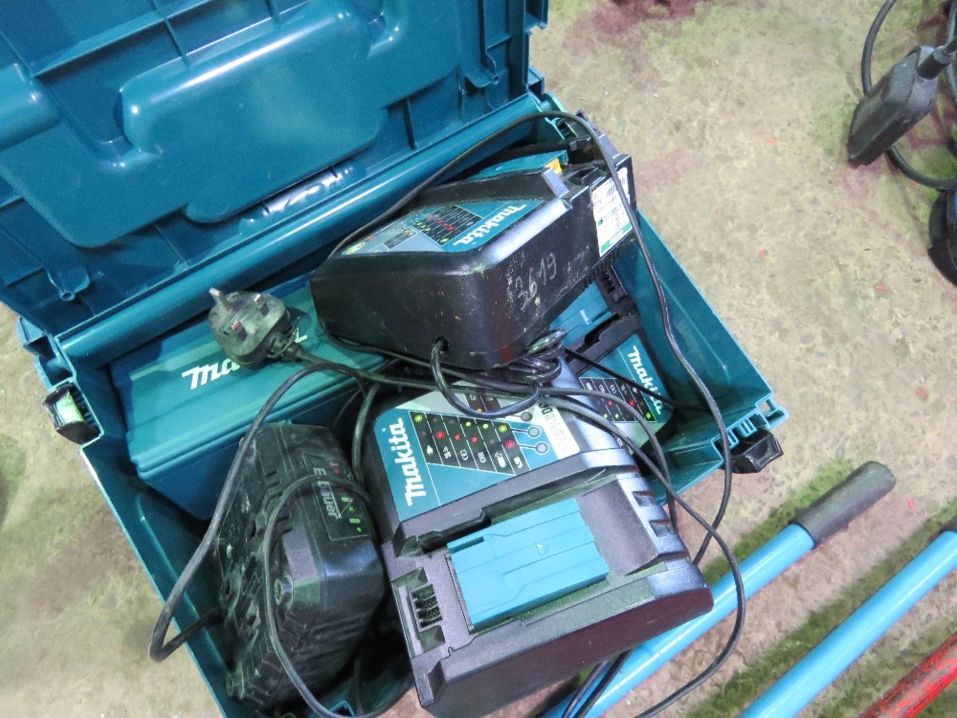 MAKITA AND OTHER BATTERY TOOL CHARGERS. SOURCED FROM LOCAL BUILDING COMPANY LIQUIDATION.