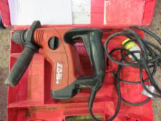 HILTI TE6 110V BREAKER SOURCED FROM LARGE CONSTRUCTION COMPANY LIQUIDATION.