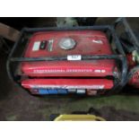 PETROL GENERATOR. THIS LOT IS SOLD UNDER THE AUCTIONEERS MARGIN SCHEME, THEREFORE NO VAT WILL BE