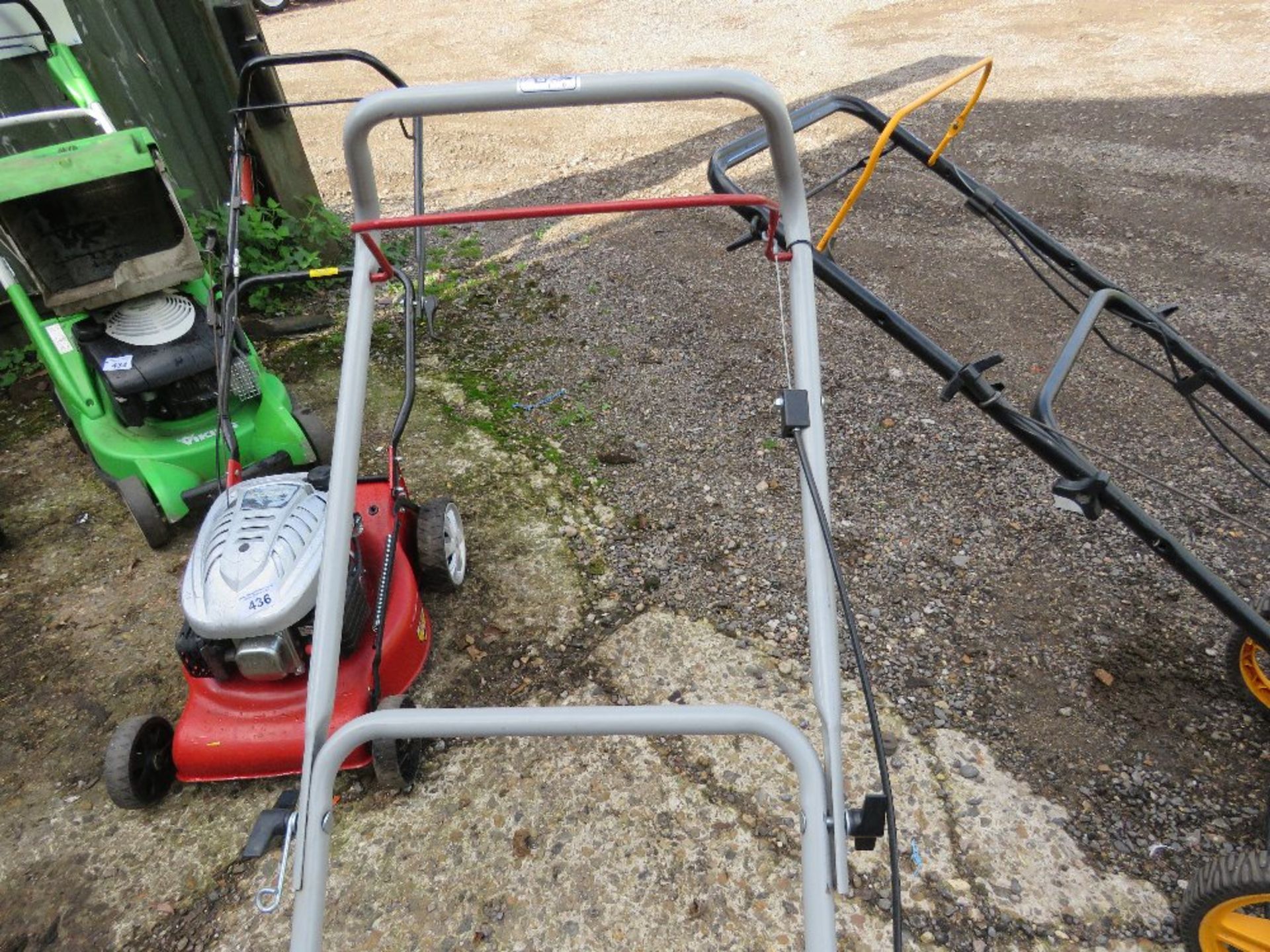 ALKO PETROL ENGINED ROTARY LAWNMOWER. NO COLLECTOR. THIS LOT IS SOLD UNDER THE AUCTIONEERS MARGI - Image 3 of 3