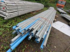 BUNDLE OF SCAFFOLDING TUBES MAINLY 14-18FT LENGTH APPROX. 60 NO. IN TOTAL APPROX. SOURCED FROM COMPA