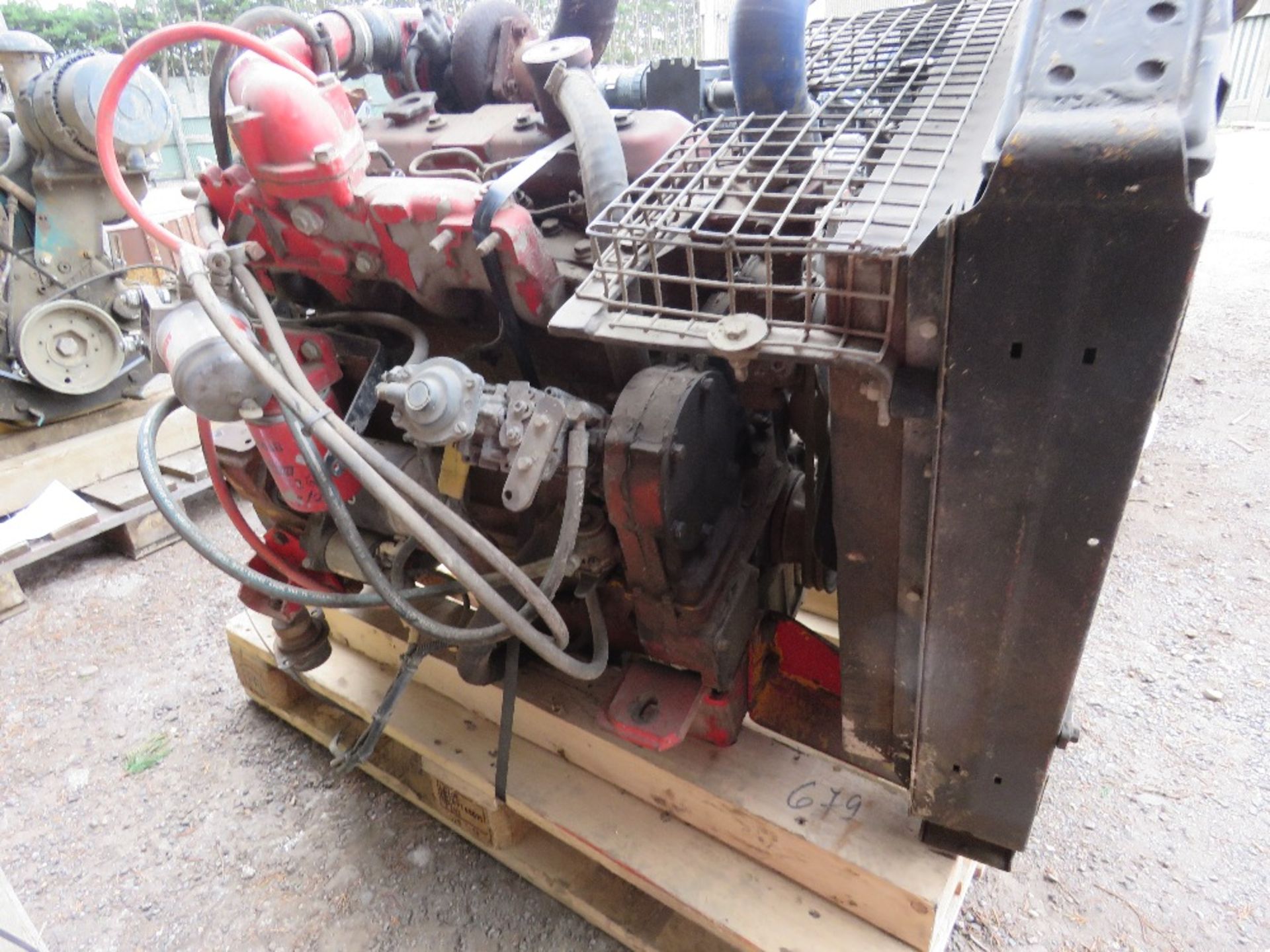 IVECO/FIAT WATER COOLED ENGINE TYPE 8041S125. RUNNING WHEN REMOVED AS PART OF LOW EMMISSION PILING - Image 4 of 7
