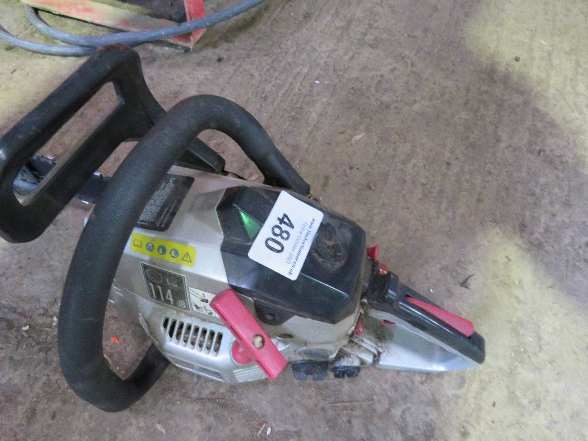 PETROL ENGINED CHAINSAW. - Image 2 of 3