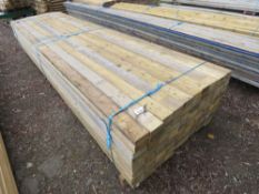 LARGE PACK OF CONSTRUCTION TIMBER, 3.6M LENGTH 4"X2" SIZE APPROX, 100NO PIECES. THIS LOT IS SOLD