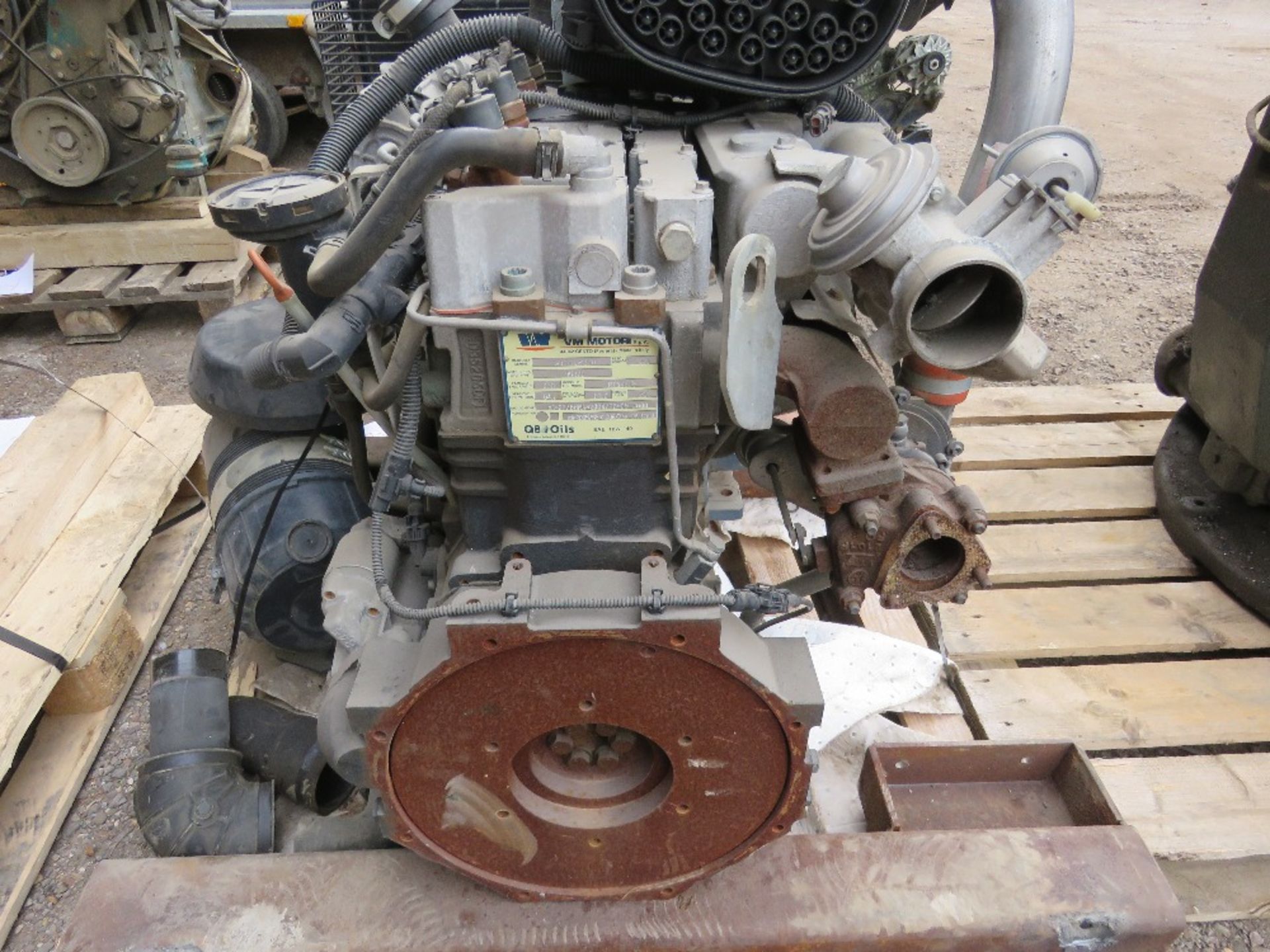 VM MOTORI WATER COOLED ENGINE TYPE 05D/9 62KW RATED. RUNNING WHEN REMOVED AS PART OF LOW EMMISSION P - Image 8 of 8