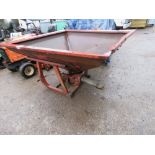 TRACTOR MOUNTED FERTILISER SPREADER. THIS LOT IS SOLD UNDER THE AUCTIONEERS MARGIN SCHEME, THEREF