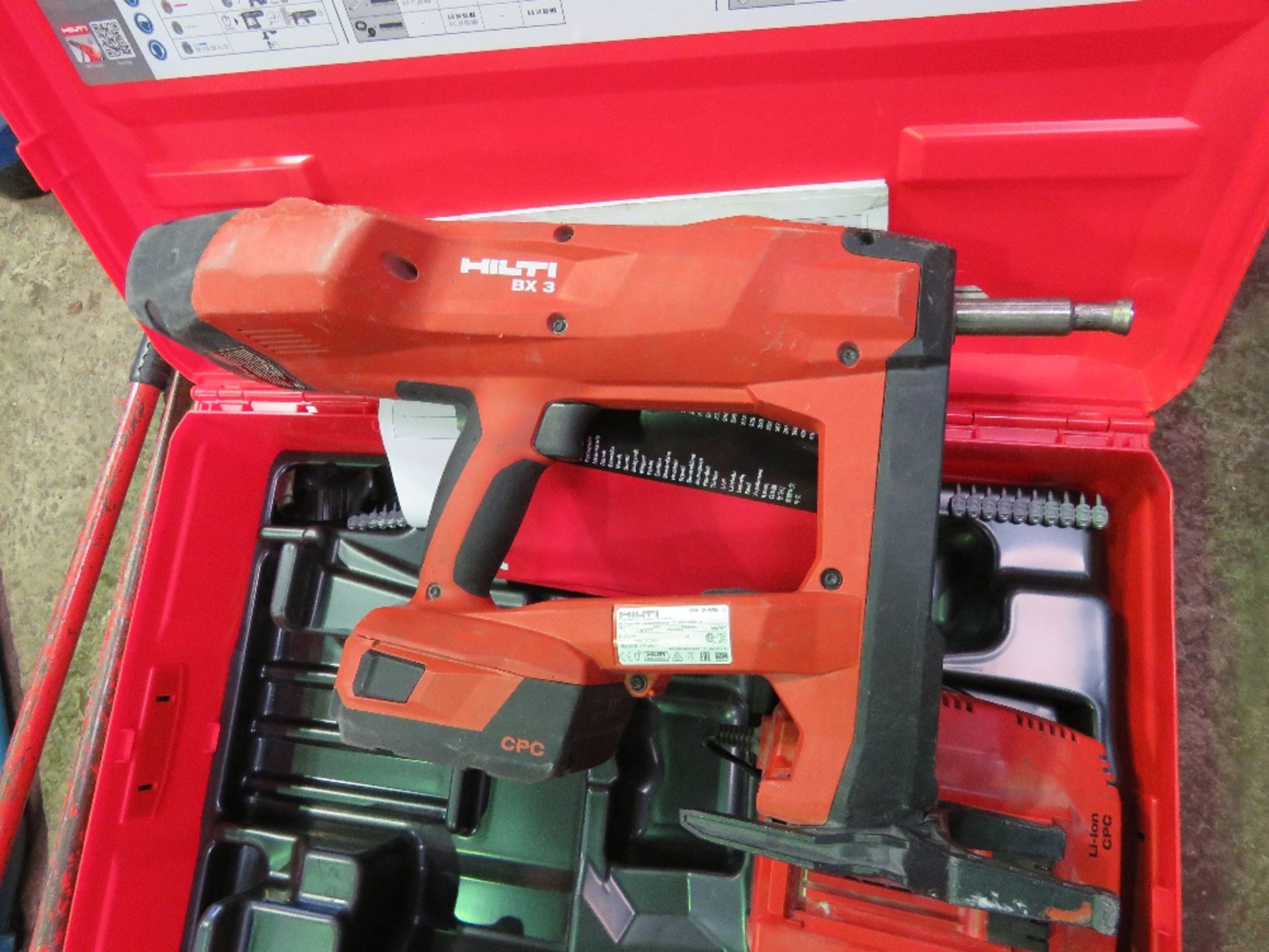 2 X HILTI BX3-ME NAIL GUNS, MAY BE INCOMPLETE? SOURCED FROM LOCAL BUILDING COMPANY LIQUIDATION. - Image 5 of 5
