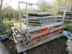 8 X PERI FORMWORK DECKING PLATFORMS . CAN ALSO BE USED AS A SUPPORT FOR WALL FORMWORK OR AS A ROOF E