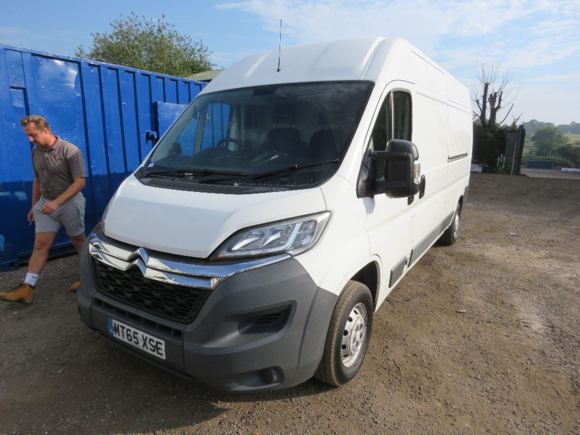 CITROEN RELAY L3 LWB PANEL VAN REG:MT65 XSE. WITH V5 AND MOT UNTIL FEBRUARY 2024. AIR CON. SOURCED F - Image 2 of 16