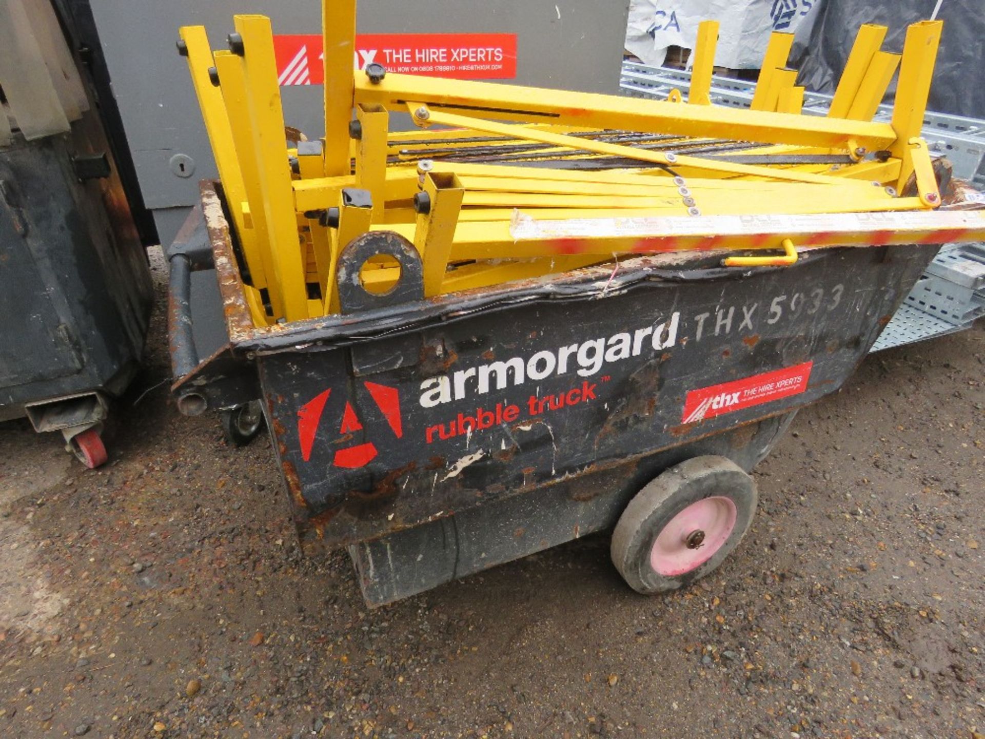 ARMORGARD RUBBLE TRUCK PLUS FOLD OUT METAL BARRIERS. THX5933. - Image 2 of 4