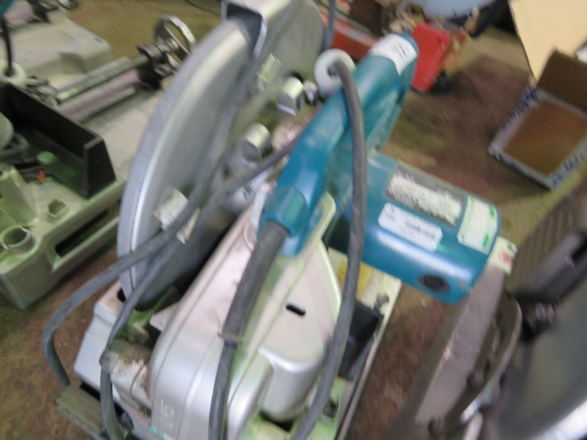 MAKITA LC1230 METAL CUTTING SAW 110V POWERED SOURCED FROM LARGE CONSTRUCTION COMPANY LIQUIDATION. - Image 2 of 4
