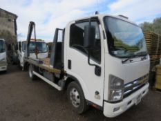 ISUZU N2R N75-150 7.5 TONNE SKIP LORRY REG: AO65 EVK. FIRST REGISTERED 12/11/2015 WITH V5. (CHECKED