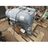 VM MOTOR AIR COOLED ENGINE TYPE 81C-P/22 74.8KW OUTPUT. RUNNING WHEN REMOVED AS PART OF LOW EMMISSI