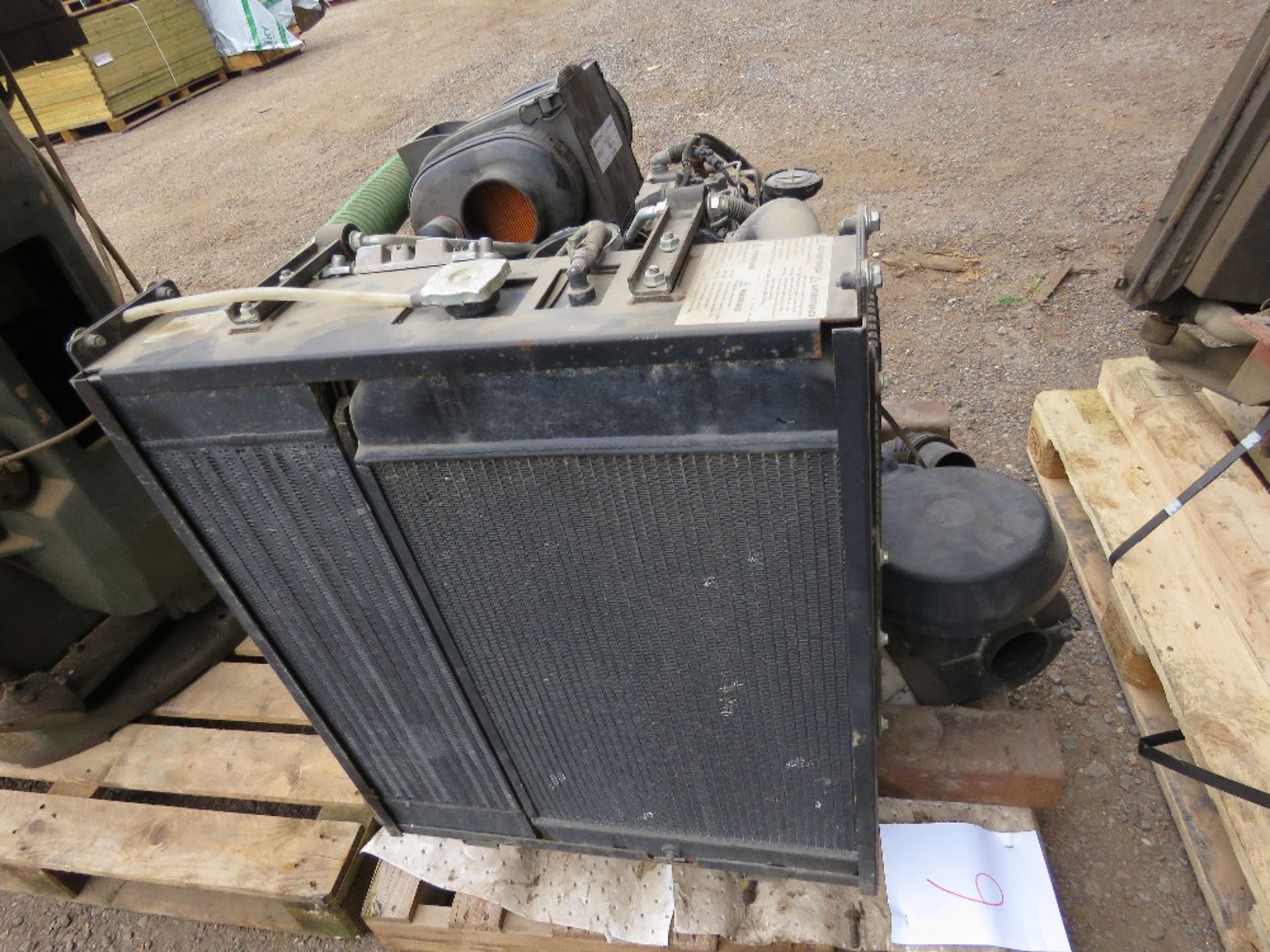 VM MOTORI WATER COOLED ENGINE TYPE 05D/9 62KW RATED. RUNNING WHEN REMOVED AS PART OF LOW EMMISSION P - Image 3 of 8