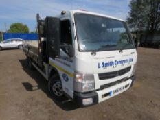 MITSUBISHI CANTER FUSO 7C15 7500KG TIPPER LORRY REG:GN16 HXA. DIRECT FROM LOCAL COMPANY WHO HAVE OWN