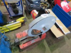 RIDGID METAL CUTTING SAW 110V SOURCED FROM LARGE CONSTRUCTION COMPANY LIQUIDATION.