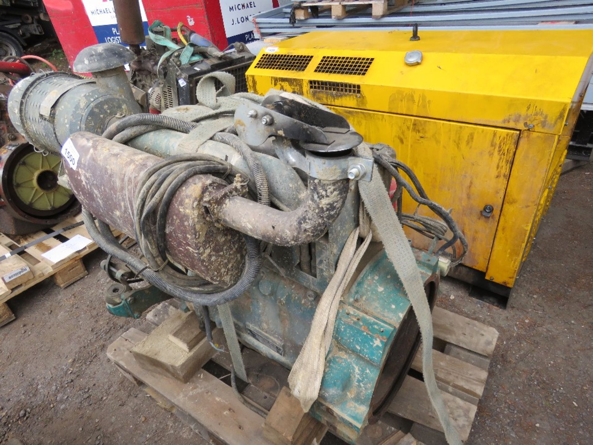 DEUTZ AIR COOLED ENGINE TYPE F4L912 49KW OUTPUT. RUNNING WHEN REMOVED AS PART OF LOW EMMISSION PIL - Image 5 of 6