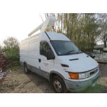 IVECO DAILY CHERRY PICKER VAN REG:Y84 NLD. WITH V5 AND PLATING CERTIFICATE, REGISTERED AS TOWER TRUC