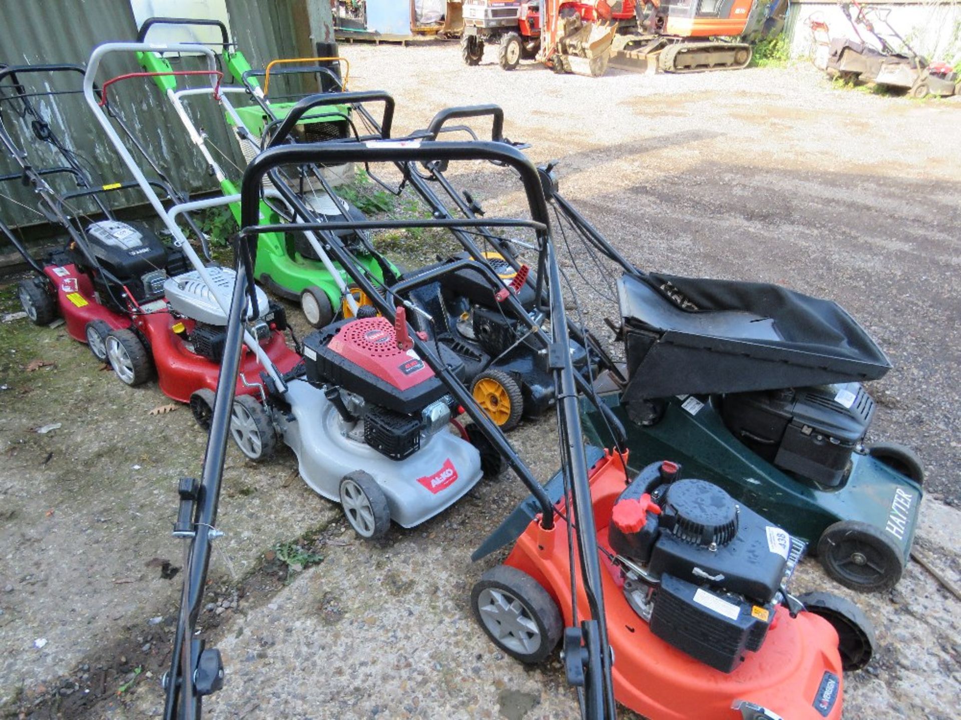 MOUNTFIELD PETROL ENGINED ROTARY LAWNMOWER. NO COLLECTOR. THIS LOT IS SOLD UNDER THE AUCTIONEER - Image 3 of 3