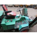RANSOMES TRIPLE RIDE ON MOWER WITH KUBOTA ENGINE. BEEN IN STORAGE FOR SOME TIME. WHEN BRIEFLY TESTED
