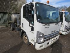 ISUZU GRAFTER EASY SHIFT N35-150 TOILET SERVICE TRUCK, REG: GC14 YMM. WITH V5 1 OWNER FROM NEW MOT