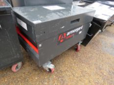 ARMORGARD TUFFBANK TOOL BOX. HAS KEYS. SOURCED FROM LARGE CONSTRUCTION COMPANY LIQUIDATION.