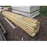 LARGE PACK OF TIMBER 4.6M LNGTH 45MM X 50MM APPROX. 40 NO PIECES IN TOTAL. THIS LOT IS SOLD UNDER