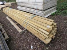 LARGE PACK OF TIMBER 4.6M LNGTH 45MM X 50MM APPROX. 40 NO PIECES IN TOTAL. THIS LOT IS SOLD UNDER