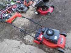 CASTEL ROLLER PETROL ENGINED ROTARY LAWNMOWER. NO COLLECTOR. THIS LOT IS SOLD UNDER THE AUCTION