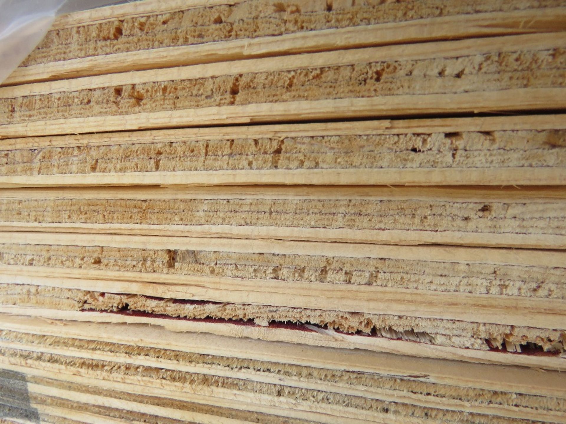 BUNDLE OF 34NO SHEETS OF 12MM PLYWOOD, DIRECT FROM SITE CLEARANCE. THIS LOT IS SOLD UNDER THE AUC - Image 2 of 2