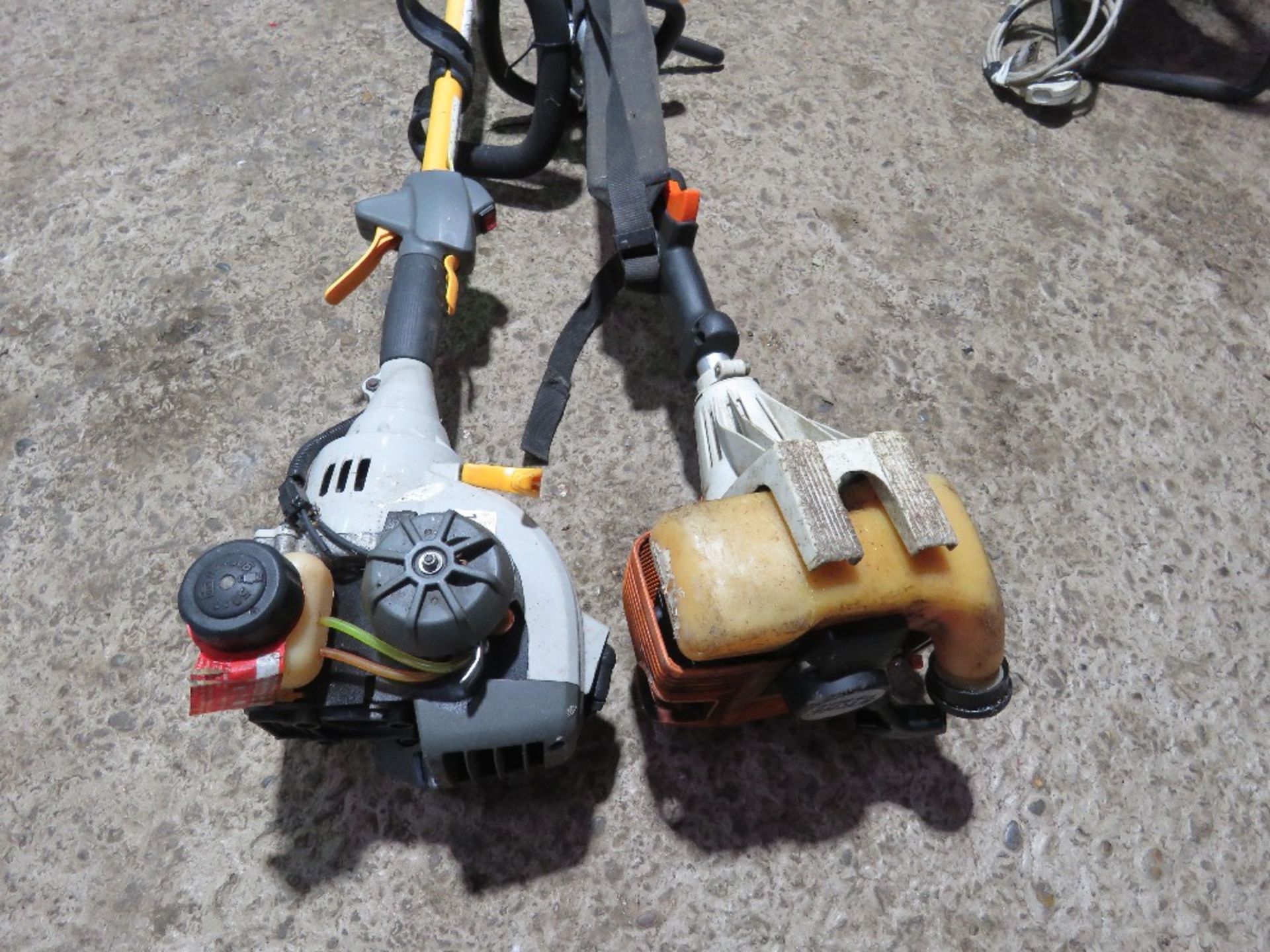 RYOBI AND STIHL PETROL ENGINED STRIMMERS. THIS LOT IS SOLD UNDER THE AUCTIONEERS MARGIN SCHEME, - Image 2 of 3