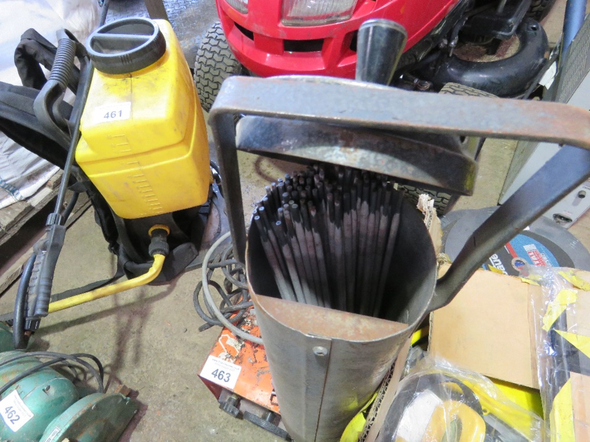 ELECTRIC ARC WELDER, 240VOLT PLUS A 110VOLT ROD DRIER. SOURCED FROM SITE CLOSURE/CLEARANCE. - Image 3 of 4