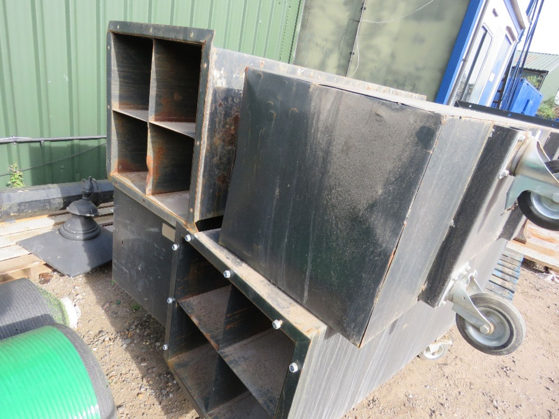 2 X ARMORGARD PIPESTOR WHEELED STORAGE UNITS, 2 SECTIONS PER SET. - Image 2 of 4