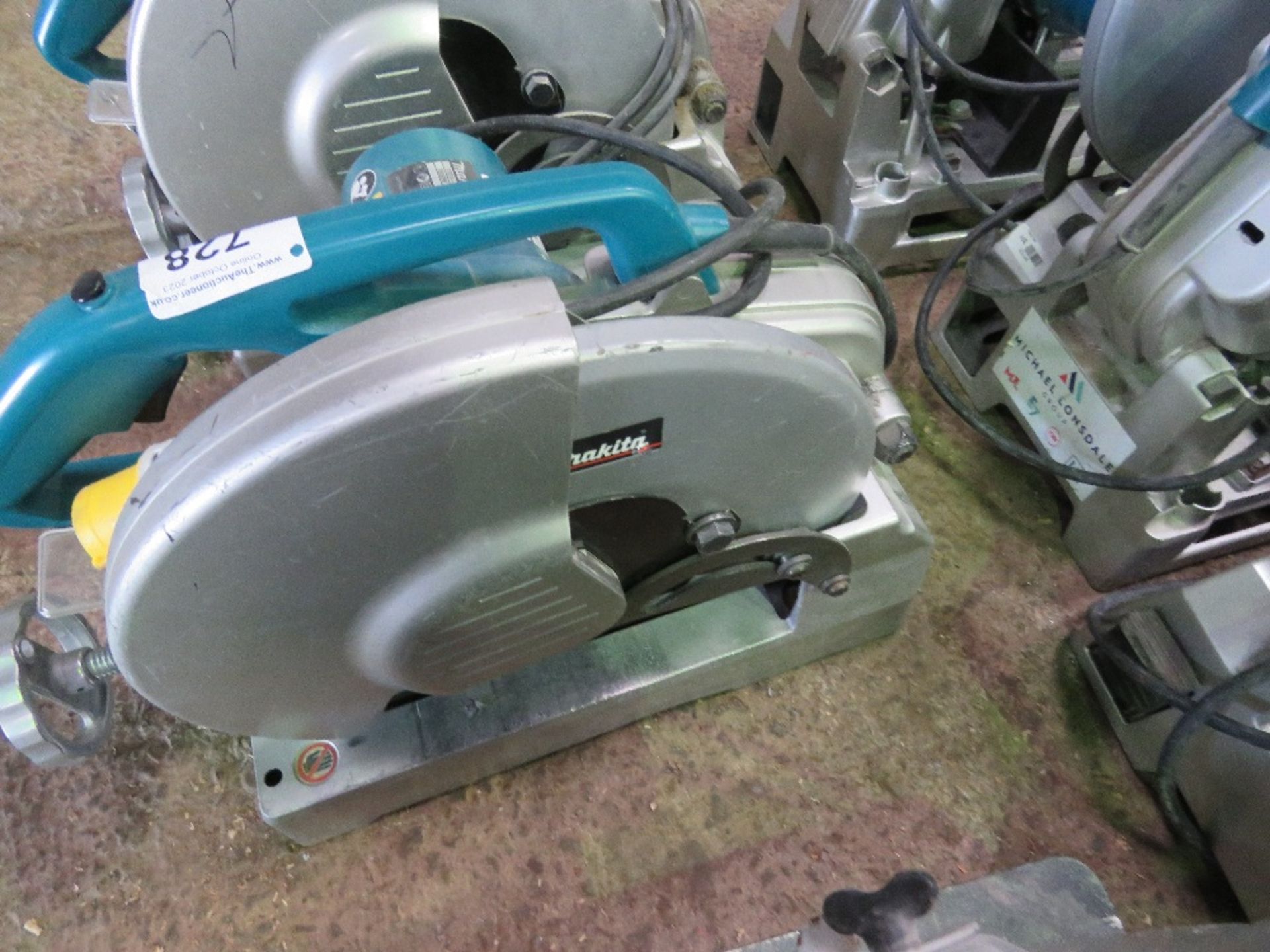 MAKITA LC1230 METAL CUTTING SAW 110V POWERED SOURCED FROM LARGE CONSTRUCTION COMPANY LIQUIDATION. - Image 2 of 3
