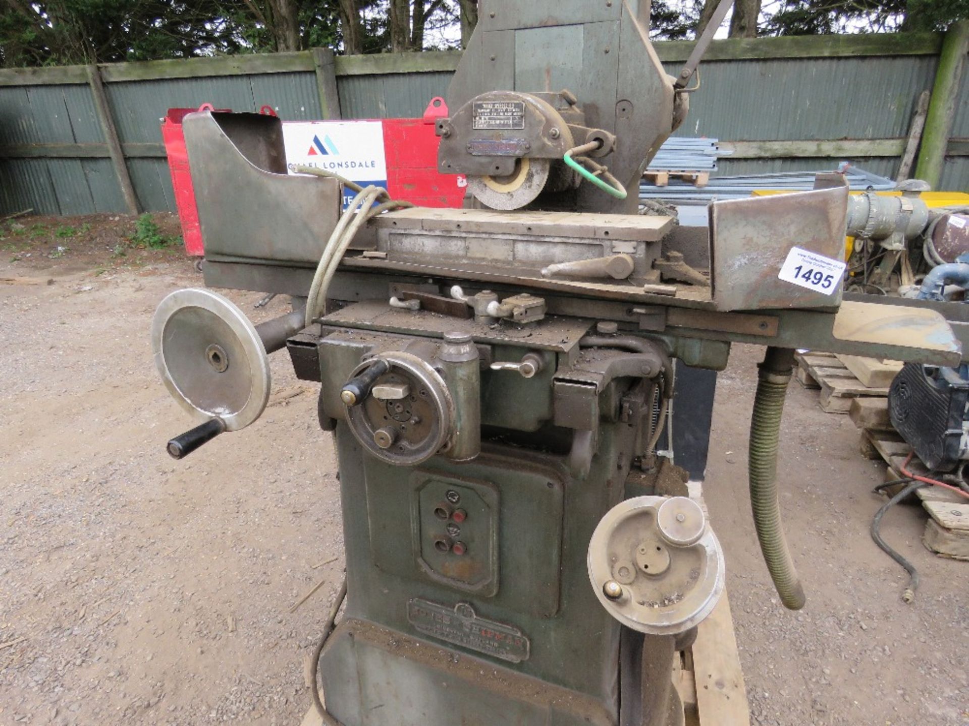 JONES AND SHIPMAN SURFACE GRINDER. - Image 2 of 8