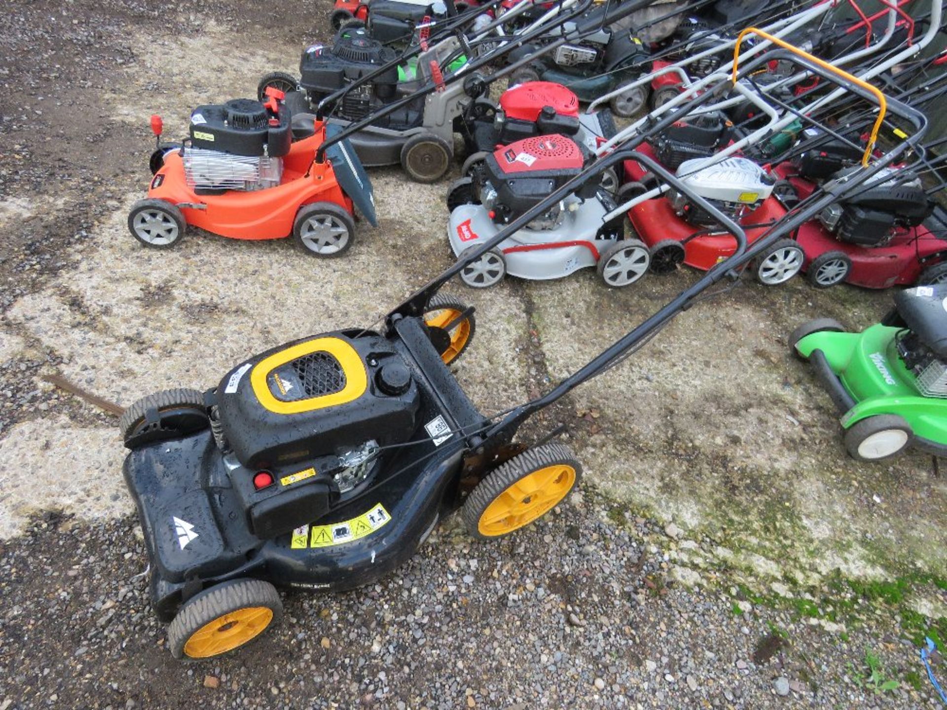 McCULLOCH PETROL ENGINED ROTARY LAWNMOWER. NO COLLECTOR. THIS LOT IS SOLD UNDER THE AUCTIONEERS - Image 2 of 3