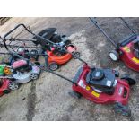 MOUNTFIELD PETROL ENGINED ROTARY LAWNMOWER. NO COLLECTOR. THIS LOT IS SOLD UNDER THE AUCTIONEER