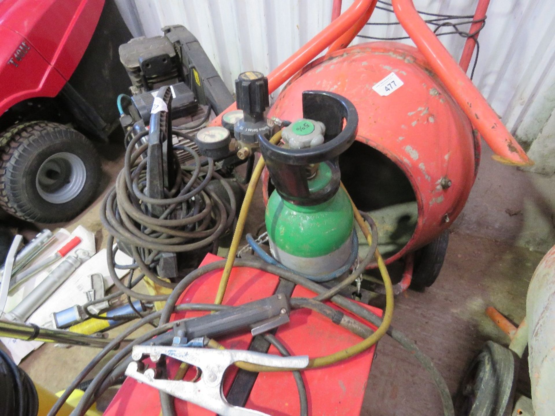 MUREX 160 MIG WELDER SET, 240VOLT POWERED. SOURCED FROM SITE CLOSURE/CLEARANCE. - Image 3 of 4