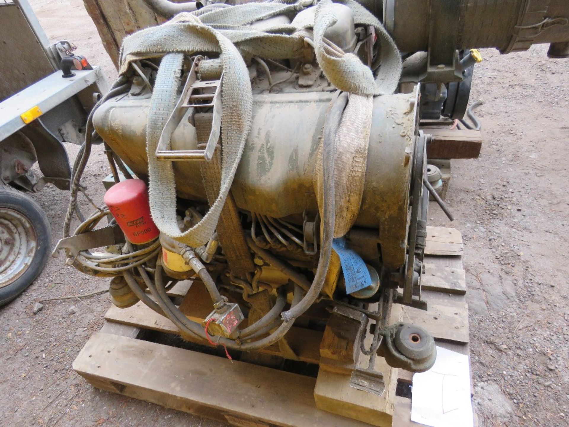 DEUTZ AIR COOLED ENGINE TYPE F4L912 49KW OUTPUT. RUNNING WHEN REMOVED AS PART OF LOW EMMISSION PIL - Image 3 of 6